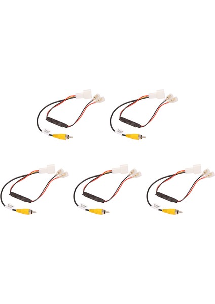 Adet 4 Pin Araba Geri Kamera Tutma Kablo Demeti Kablo Fişi Ters Bağlantı Kablosu Adaptörü Için Fit (Yurt Dışından)
