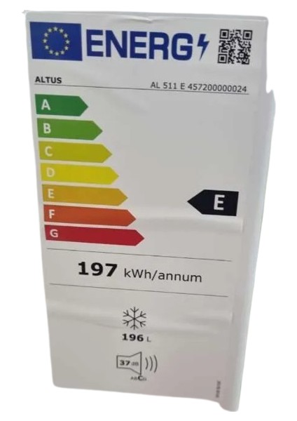 Al 511 E - F Enerji Sınıfı 196 Lt 5 Çekmece Statik Derin Dondurucu