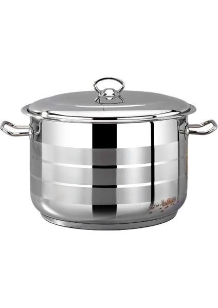 BON2106 Çelik Derin Tencere 28X18 cm 11 Litre