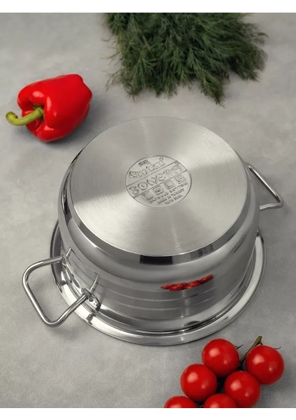 BON2106 Çelik Derin Tencere 28X18 cm 11 Litre modelleri