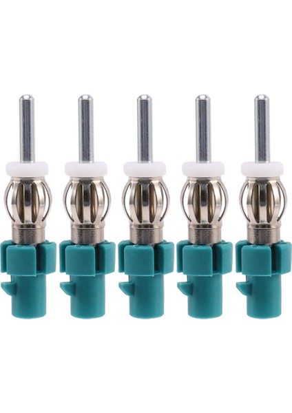 5 Adet Araba Stereo Anten Adaptörü Fm Am Radyo Konektörü Fakra Dın Anten Fişi Dönüştürücü Araba Alıcısı Için (Yurt Dışından)