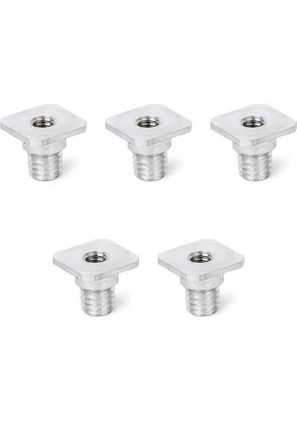 5 Adet 1/4 Inç - 3/8 Inç Dişi - Erkek Tripod Monopod Için Dönüştürücü Vida Adaptörü (Yurt Dışından)