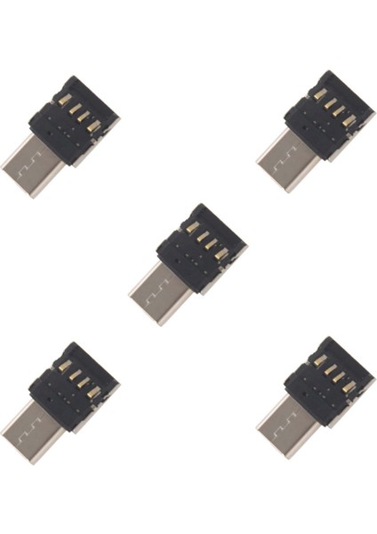 Mi A1 Galaxy S8 Plus 5t Type C Otg Dönüştürücü Için 5x Type-C Usb-C - USB 2.0 Otg Adaptörü (Yurt Dışından)