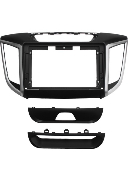 2014+ IX25/ Için 9 Inç 2 Din Araba Stereo Fasya Dash Adaptör Çerçeve Paneli (Yurt Dışından)
