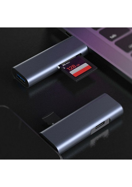 Sagrado 4'ü 1 Arada USB 3.0 Tip-C 3.1 Tf Sd Kart Okuyucu Akıllı Telefon Hafıza Kartı Okuyucu Için Otg Hub Adaptörü (Yurt Dışından) indirimleri