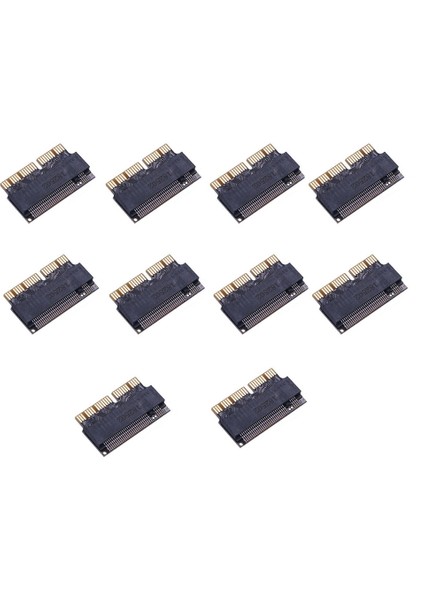Sagrado M.2 Adaptörü M.2 Nvme SSD Adaptörü Dizüstü Bilgisayar Için Hava Pro 2013 2014 2015 A1465 A1466 A1502 A1398, 10 Adet (Yurt Dışından)
