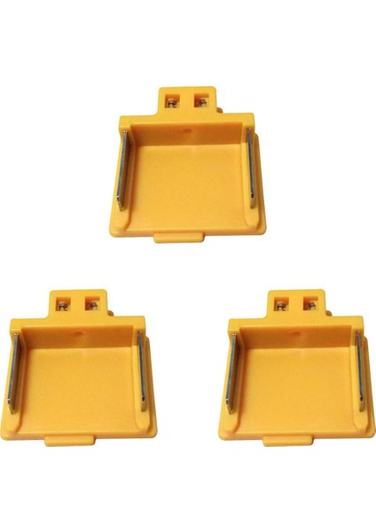 3 Adet Konnektör Terminal Bloğu Li-Ion Pil Için Yedek Pil Konektörü Adaptör Konnektör Soket Aracı (Yurt Dışından)