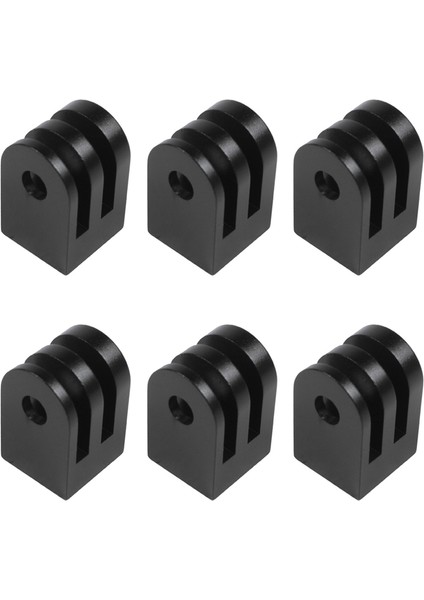 6x Cnc Alüminyum Alaşımlı Mini Tripod Bağlama Aparatı Açık Spor Kamera Tabanı Adaptörü Tüm 1/4 Inç Vidalı Monopod Aksesuarı (Yurt Dışından)