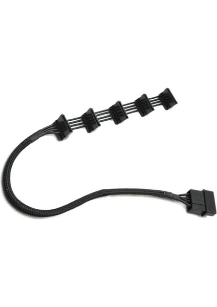 Sagrado 6 Adet 4pın Ide Sata Adaptörü 1 Ila 5 Kablo Serisi Ata Güç Uzatma Kablosu 18AWG 5 Katmanlı HDD Kafesi Btc Madencilik (Yurt Dışından)