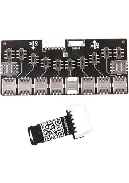 Adaptör Çoklu Kart Cihazı Harici Çalışırken Değiştirilebilir Kart Yuvası Okuyucu 5/6/7/8/x Için Hızlı Kart Değiştirici (Yurt Dışından)