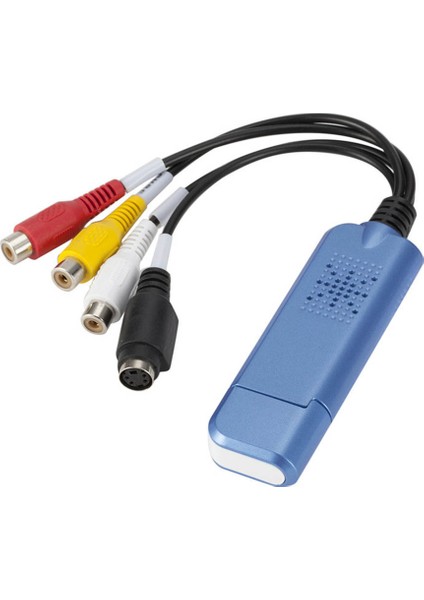 Sagrado Ios Win/xp/7/8/10 Için USB 2.0 Ses Video Yakalama Kartı Adaptörü DVD Dvr Tv Dönüştürücü (Yurt Dışından)