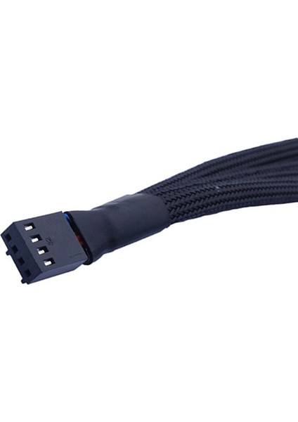 Sagrado 10 Adet 1 Ila 4 Bilgisayar Fanı Kablosu 4pin Pwm Sıcaklık Kontrolü Soğutma Fanı Kablosu Bilgisayar Adaptörü Kablo Ayırıcı Hub (Yurt Dışından)