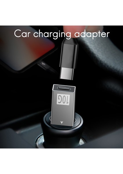 Sagrado 2 Adet USB Adaptörü Mini Taşınabilir Tip-C Dişi Usb3.1 Erkek Gen2 10GBPS 5V3A Şarj Veri Adaptörü (Yurt Dışından) fiyatları