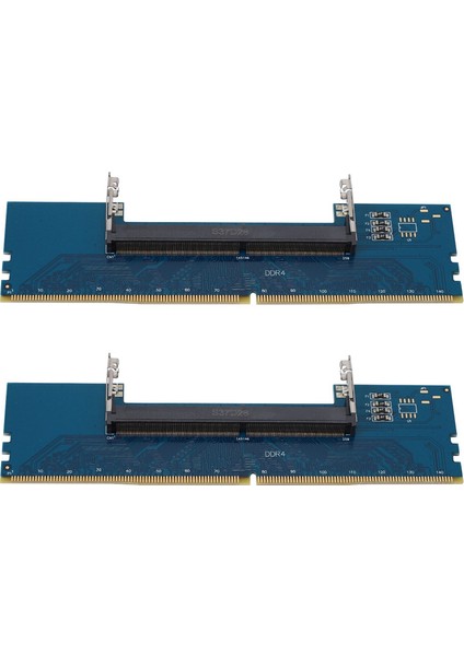 2x Dizüstü Bilgisayar Ddr4 So-Dımm Masaüstü Dımm Bellek Ram Konnektör Adaptörü Masaüstü Bilgisayar Bellek Kartları Dönüştürücü Adaptör (Yurt Dışından)
