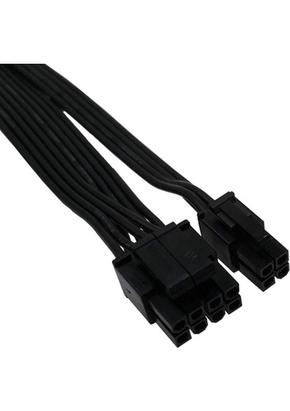 Sagrado Atx Cpu 8 Pin Erkek - Çift Pcıe 2x 8 Pin (6+2) Modüler Güç Kaynağı Için Erkek Güç Adaptörü Kablosu (63CM+23CM) (Yurt Dışından) modelleri