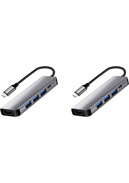 S8 Dex P30 Dock 10 Projektör Tv Için 2x Tip C - Uyumlu 4K Usb-C 3.0 Adaptör Hub (Yurt Dışından)