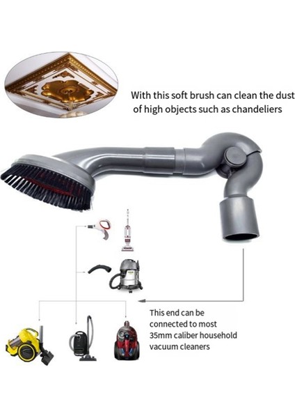 Evrensel Dirsek Adaptörü Alt 35-32MM Delik Hızlı Bırakma Aracı Alt Adaptör Elektrikli Süpürge Aksesuarları Bükme Yok (Yurt Dışından) fiyatları