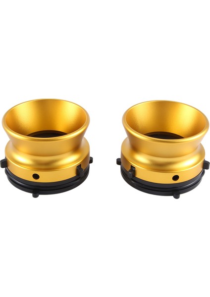 1 Çift Hub Adaptörleri Profesyonel Cilalı Alüminyum Alaşım 10 Inç Açıcı Studer Revox Için (Altın) (Yurt Dışından)