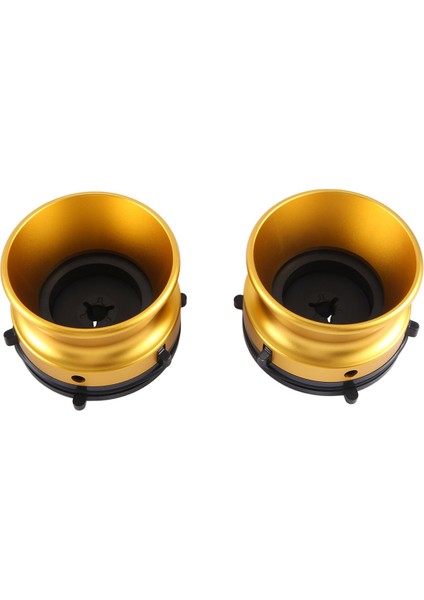 1 Çift Hub Adaptörleri Profesyonel Cilalı Alüminyum Alaşım 10 Inç Açıcı Studer Revox Için (Altın) (Yurt Dışından) modelleri