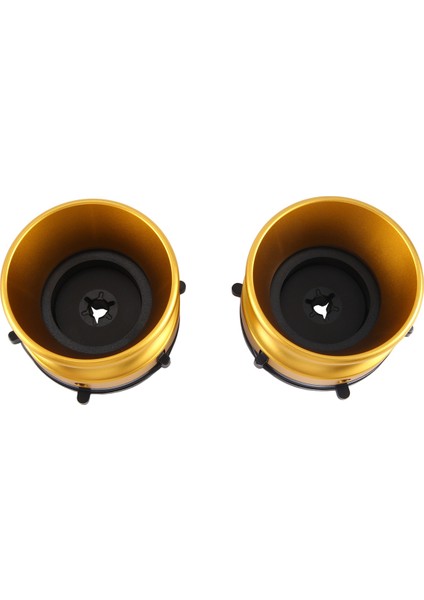 1 Çift Hub Adaptörleri Profesyonel Cilalı Alüminyum Alaşım 10 Inç Açıcı Studer Revox Için (Altın) (Yurt Dışından) fırsatları