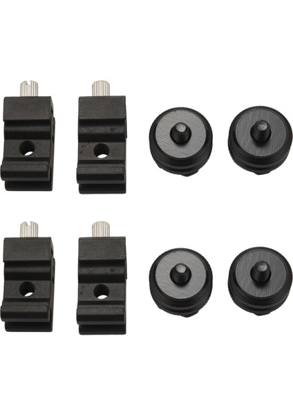 8 Paket Kamera Combo Paketi Sıcak Ayakkabı Montaj Adaptörü Soğuk Ayakkabı Montaj Adaptörü 1/4 Inç Sıcak Ayakkabı Flaş Ayakkabı Montajı (Yurt Dışından)