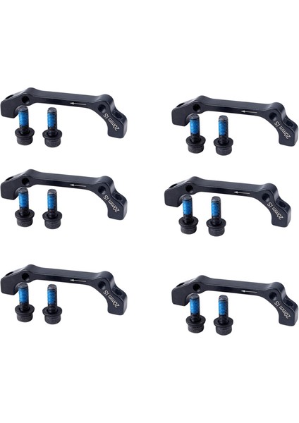 6x Disk Fren Kaliper Montaj Adaptörü Is/post Ön 180MM Arka 160MM (Yurt Dışından)