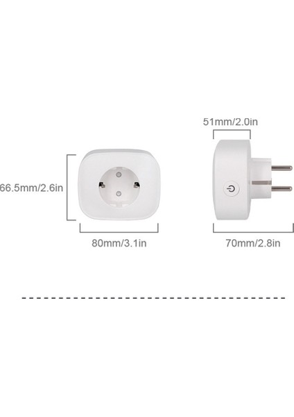 Zigbee Fiş Duvar Soketi Ab 16A Akıllı Adaptör Güçleri Izleme Uzaktan Ses Kontrolü Alexa Tuya Akıllı Ev Ab Tak (Yurt Dışından) fırsatları