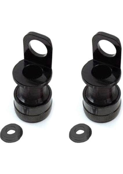 2x Katlanır Bisiklet Hızlı Bırakma Pedalı Tutucu Toka Mks Pedalı Taşınabilir Çerçeve Montaj Sabitleme Adaptörü, Siyah (Yurt Dışından)