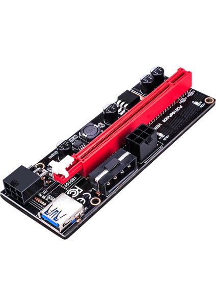 Sagrado Oci-E Adaptör Kartı USB 3.0 Yükseltici Kablo Pcı-E Grafik Kartı Kablosu Yükseltici Kart USB Genişletici VER009SPCI-E Adaptör Kablosu 2 Adet (Yurt Dışından)