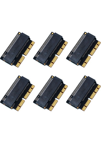 6x M.2 Ngff Ahcı Nvme SSD Dönüştürücü Adaptör 12 + 16PIN 2013-2017 M.2 Nvme SSD Dönüştürme Adaptörü (Yurt Dışından)