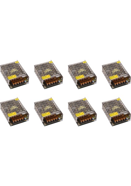 8x 24V 3A Trafo Anahtarı Güç Kaynağı 60W Anahtarı Sürücüsü Cctv Endüstriyel Kontrol Güç Kaynağı Adaptörü (Yurt Dışından)