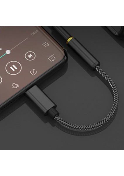Sagrado Yüksek Çözünürlüklü USB Dac Tip C - 3,5 mm Kulaklık Hifi Amplifikatör Adaptörü Için Pixel 4 Surface Pro 7 Not 10 Pro Için (Yurt Dışından)