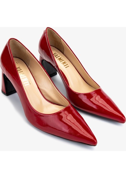Kadın Hakiki Deri Kırmızı Topuklu Ayakkabı 492 55653 Bn Ayk Y25 Kırmızı fiyatları