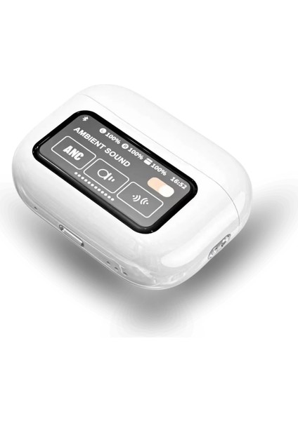 3. Nesil Anc Bluetooth Kulaklık – LED Ekranlı Şarj Kutusu, Yüksek ses