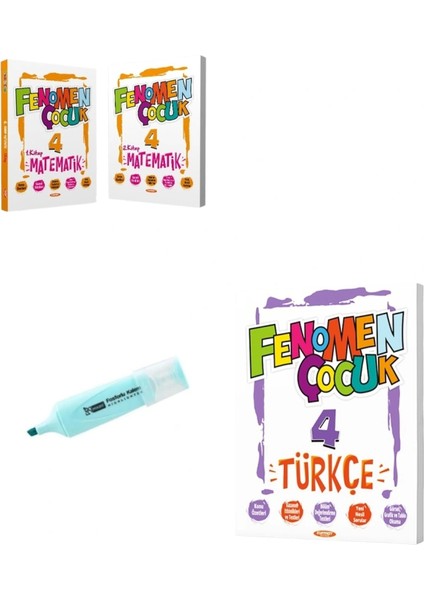 4.sınıf Matematik-1,-2 ve Türkçe Soru Bankası