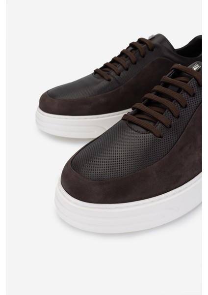 Erkek Hakiki Deri Casual Ayakkabı 698 1202-4 Erk Ayk Y25 Khv Nbk/khv modelleri