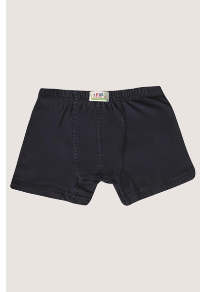 Erkek Çocuk Pamuklu Yumuşak ve Esnek Likralı boxer 3'lü Lacivert Gri Mavi fiyatları