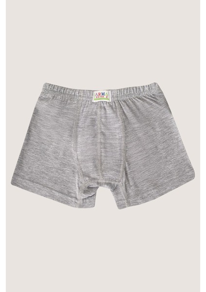 Erkek Çocuk Pamuklu Yumuşak ve Esnek Likralı boxer 3'lü Lacivert Gri Mavi modelleri