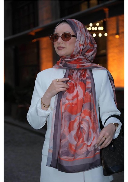 Soft Batik 0343 Koyu Vizon Şal