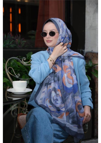 Soft Batik 0343 Gri Şal