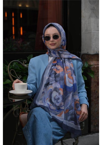 Soft Batik 0343 Gri Şal