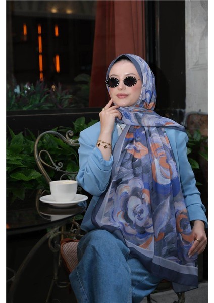 Soft Batik 0343 Gri Şal
