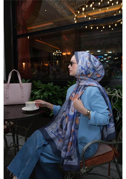 Soft Batik 0343 Gri Şal