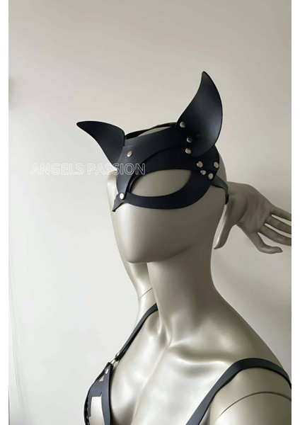 Deri Kedi Maske, Deri Maske, Maske Çeşitleri - BRF557 modelleri