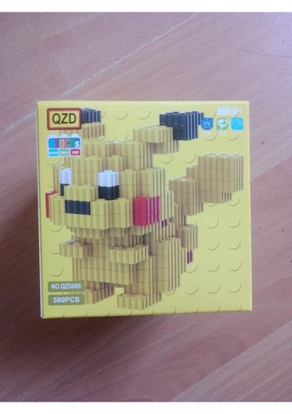 Pikachu 580 Parça Mini Blocks