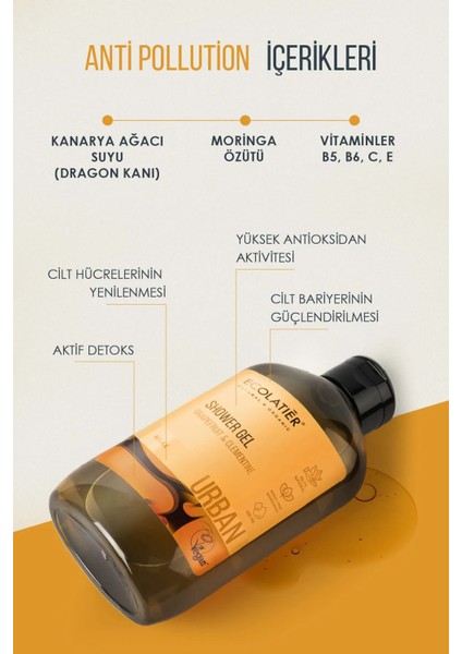 Duş Jeli Seti %97,5 Doğal Vücut Şampuanı Vegan Nemlendirici, Besleyici Duş Jeli Ikili Set 600 ml x 2 fırsatları