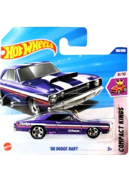 Tekli Arabalar '68 Dodge Dart HYY70 (Compact Kings)