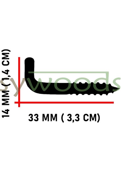 Vidalı Korniş Çivi No:3 Dekoratif Askı Vida 10 Adet fiyatları