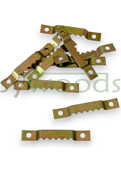 Küçük Timsah Tablo ve Çerçeve Askısı 5 Adet Vidalı Sarı Renk fırsatları