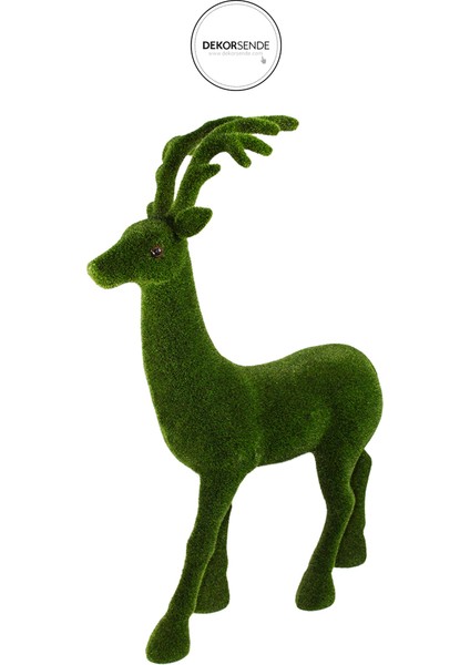 Yosun Floklu Geyik 76 cm